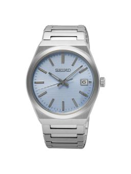 SEIKO - Men Solar Dress Blue Dial Round Analog Watch - SUR599P1 (M)