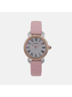 SEIKO - Women Solar Dress White Dial Round Analog Watch - SUR628P2 (M)