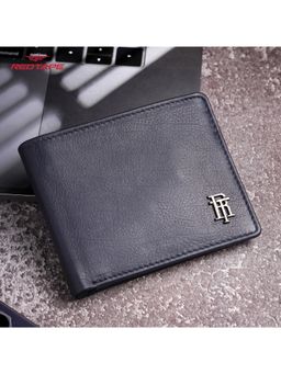 Red Tape - Men Navy Blue Genuine Leather Wallet