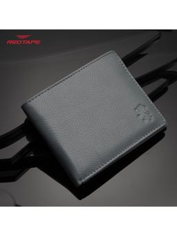 Red Tape - Men Grey Genuine Leather Wallet