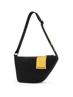 MOKOBARA - Unisex Black Aisle Solid Crossbody Bag