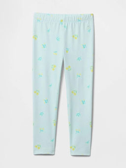 GAP - Kids Floral Printed Mid Rise Slim Fit Pant