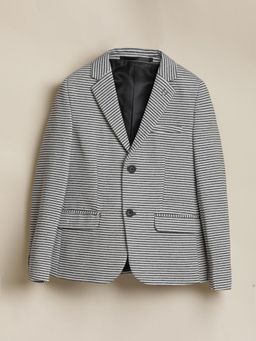 Allen Solly - Boys Grey Stripe Blazer