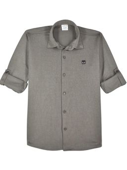 CHARCHIT - Boys Full Sleeves Solid Shirt