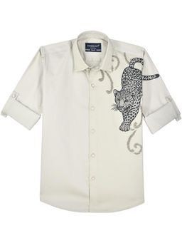 CHARCHIT - Boys Full Sleeves Printed Shirt