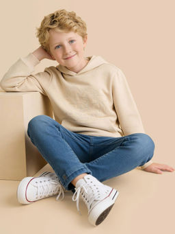 U.S. POLO ASSN. - Kids Boys Mini Me Embroidered Hoodie