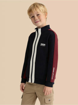 U.S. POLO ASSN. - Kids Boys Colorblocked Regular Fit Jacket