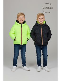 CHERRY CRUMBLE BY NITT HYMAN - Reversible Puffer Jacket