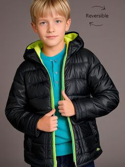 CHERRY CRUMBLE BY NITT HYMAN - Reversible Puffer Jacket