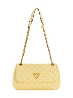 Guess - Giully Convertible X-Body Flap Closure Yellow Sling Bag