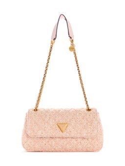 Guess - Giully Convertible X-Body Flap Closure Pink Sling Bag