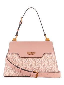 Guess - Hallie Top Handle Flap Handbag