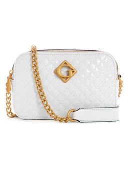 Guess - Nerina Camera White Sling Bag