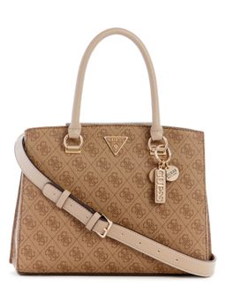 Guess - Noelle Girlfriend Brown Satchel Bag