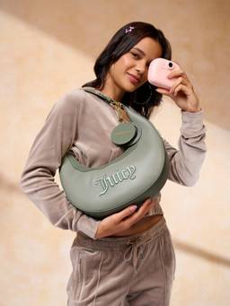 Juicy Couture - Women's Mirror Mist Shoulder Bag With Detachable Strap- Green