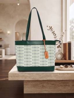 ESBEDA - Dark Green Business Class Signature Shoulder Bag