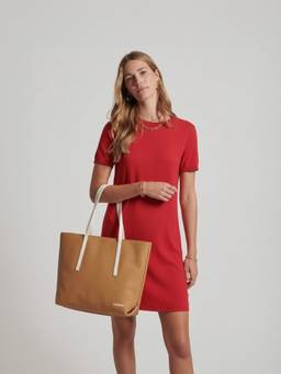 Superdry - Women's Aiko Zai Tote Bag - Tan