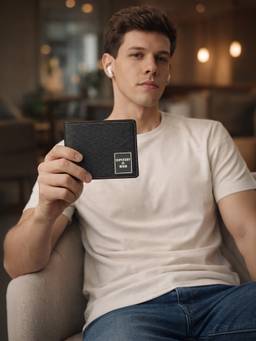 Superdry - Men's Ellen Leather Global Coin Wallet - Black