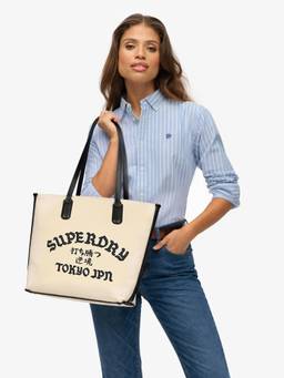 Superdry - Women's Kogei Shoulder Bag - Beige