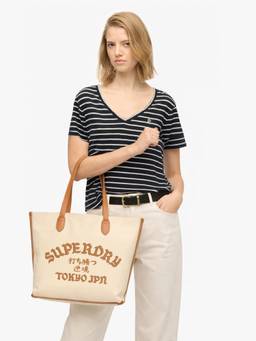 Superdry - Women's Kogei Shoulder Bag - Beige