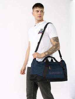 Superdry - Unisex Nomad Duffle Bag - Navy Blue