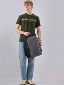 Superdry - Unisex Spector Laptop Backpack - Grey