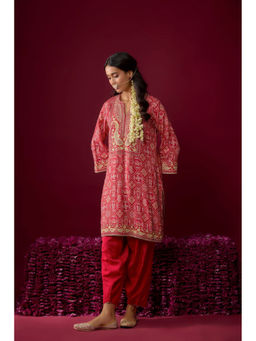 Sheetal Batra - Jiana Deep Red Short Kurta with Salwar