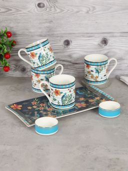 India Circus by Krsnaa Mehta - Verdant Chef doeuvre Snack Platter and Coffee Mug Set