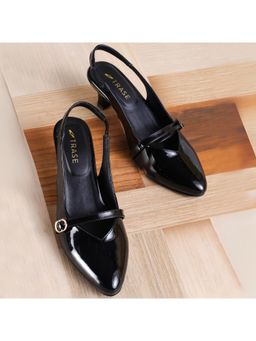 TRASE - Womens Black Stylish Heels