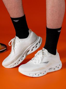 Red Tape - Mens White Athleisure Walking Shoes