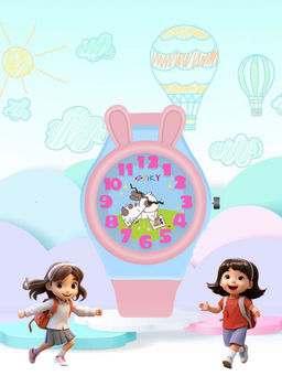 Spiky - Round Rabbit Shaped Cartoon Dial Analog Multicolor Watch