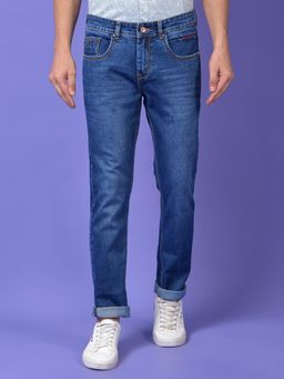 CRIMSOUNE CLUB - Men's Blue Jeans