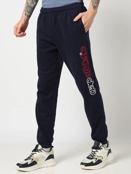 GAP - Men'S Letter Print Navy Blue Joggers