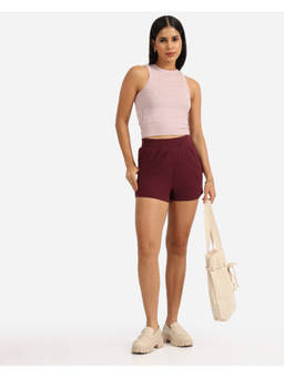 Blissclub - Women Solid Cotton Shorts
