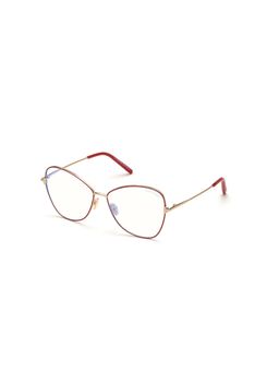Tom Ford Eyewear - FT5738B56075 Blue Block Purple Butterfly Eye Frames for Women (56)