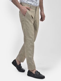 CRIMSOUNE CLUB - Men'S Khaki Trousers