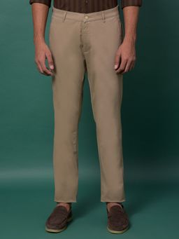 CRIMSOUNE CLUB - Men'S Khaki Trousers