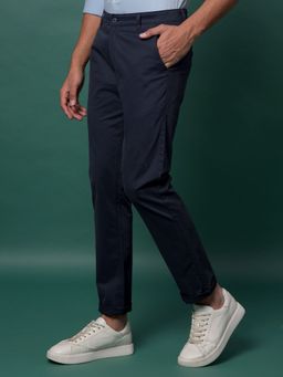 CRIMSOUNE CLUB - Men'S Navy Blue Trousers
