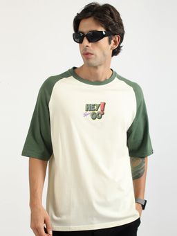 MANIAC - Men Printed Round Neck Half Sleeve T-Shirt