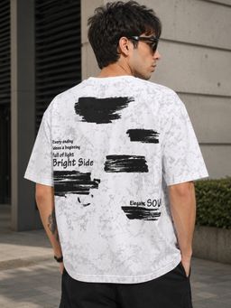 MANIAC - Men Aop Printed Round Neck T-Shirt