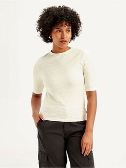 Levi's - Women's Textured Crew Neck Top