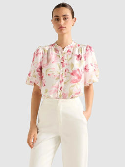 Forever New - Becca Scalloped Top