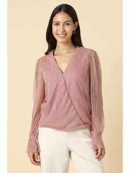 Allen Solly - Women Pink Embellished Party Top