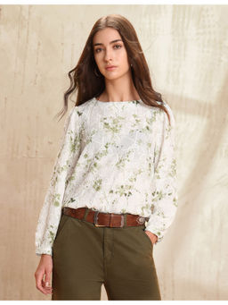 U.S. POLO ASSN. - Floral Printed Top
