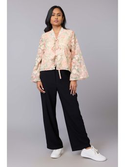 TAMISKA BY NARENDRA KUMAR - Diya’S Blossom Wrap Top