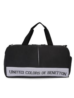 United Colors of Benetton - Cadmium Unisex Gym Bag Duffel - Black (M)