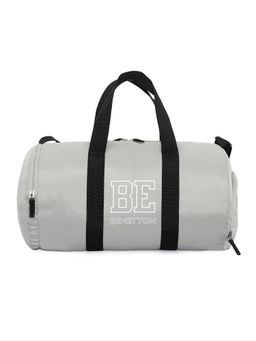 United Colors of Benetton - Unisex Polyester Drew Gym Bag - Grey (M)