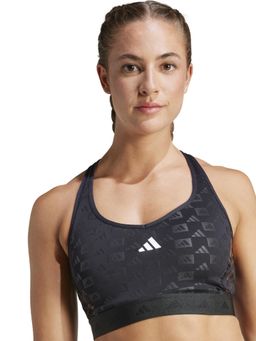 adidas - PWR MS HYGLM Q4 Women Black Sports Racerback Bra