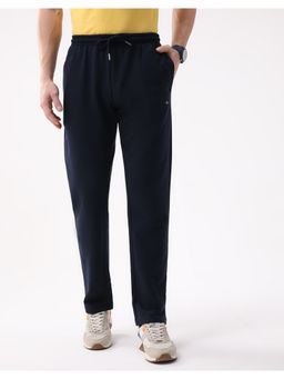 Monte Carlo - Men Navy Blue Regular Fit Lower Trackpant