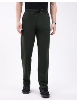 Monte Carlo - Men Olive Regular Fit Lower Trackpant